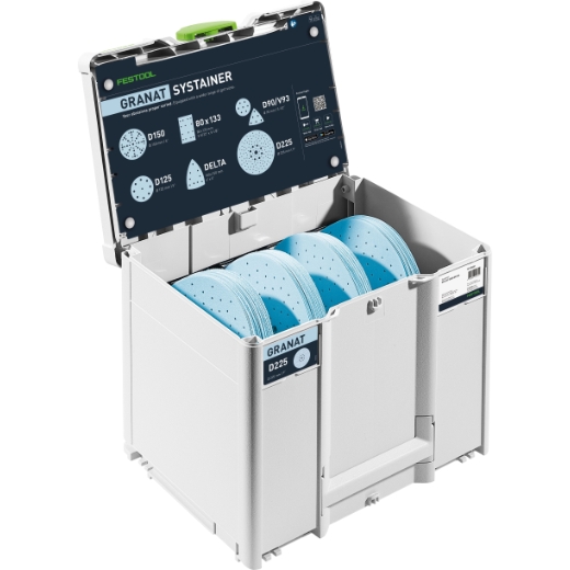 Schleifmittel-Systainer&sup3; D225 GR SYS