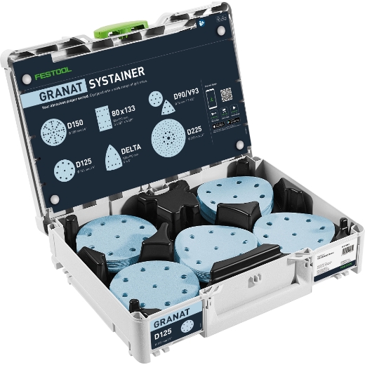 Schleifmittel-Systainer&sup3; D125 GR SYS