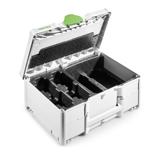 Systainer mit Einlage für Akku- und Ladetechnik